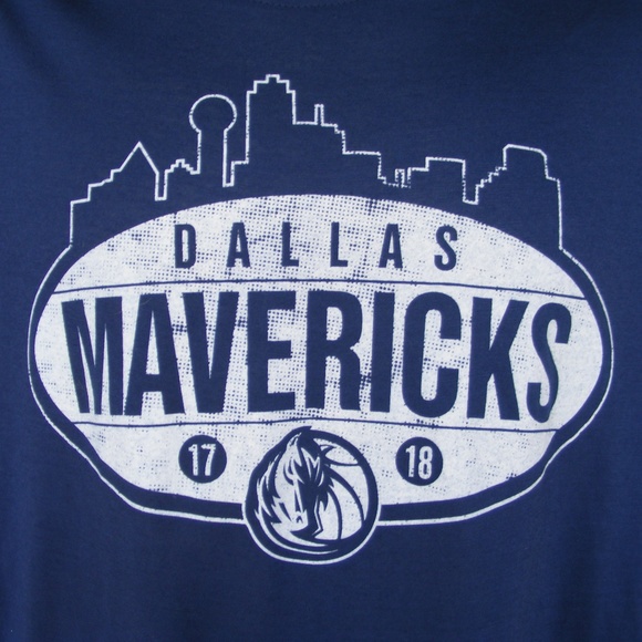 DALLAS MAVERICKS Tee, XL, Special Edition vs Orlando Magic, Blue, Short Sleeve - Picture 2 of 7